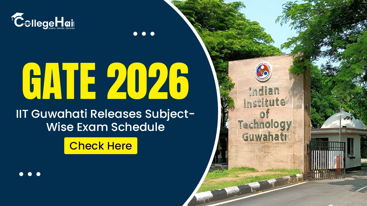 GATE 2026 IIT Guwahati Releases Subject-Wise Exam Schedule.webp